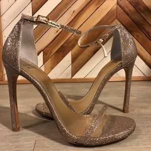lamé stilettos | stuart weitzman | 7.5